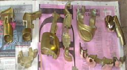Sculpture is completely disassembled before "Cleaning and Polishing" all 18 elements - Picture taken before our experts  perform the cleaning on sculpture 