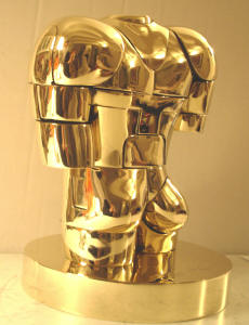 Rear view of  Sculpture